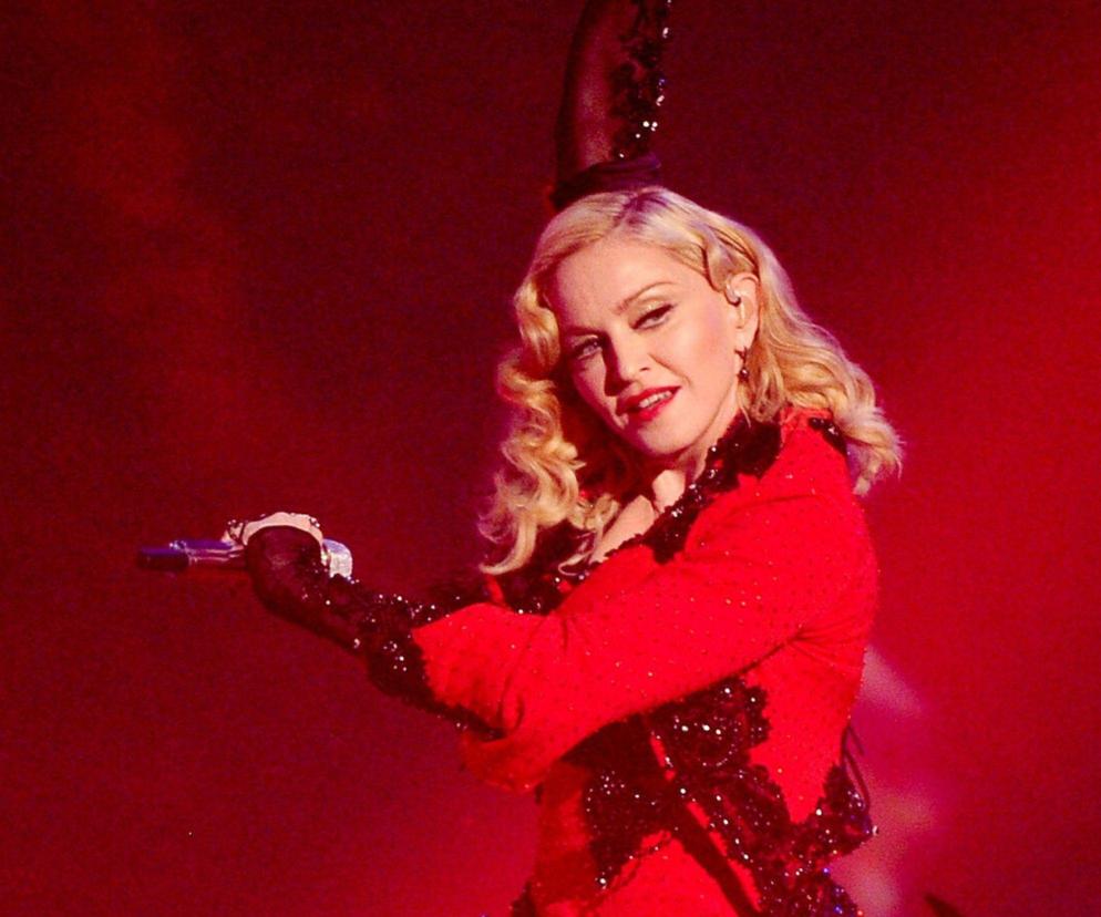 Madonna podczas gali rozdania nagród Grammy w 2015 roku