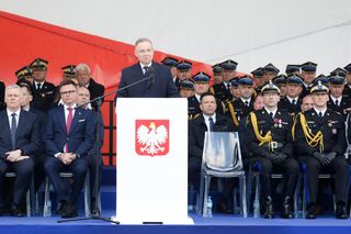 Prezydent zaskoczył strażaków podczas ich święta. Padły ważne słowa o wsparciu