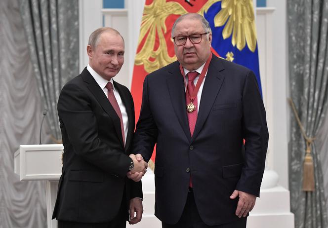 Vladimir Putin i Alisher Usmanov