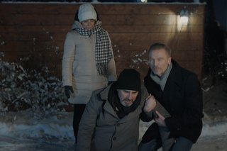 M jak miłość, odcinek 1718: Adam Werner (Jacek Kopczyński), Magda (Anna Mucha), Andrzej Budzyński (Krystian Wieczorek)