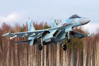 Rosyjski samolot Su-35 
