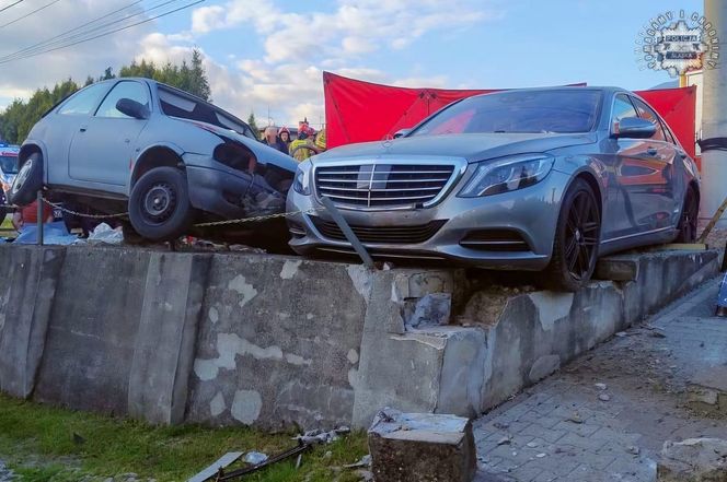 Wypadek na ul. Jastrzębskiej w Wodzisławiu Śląskim