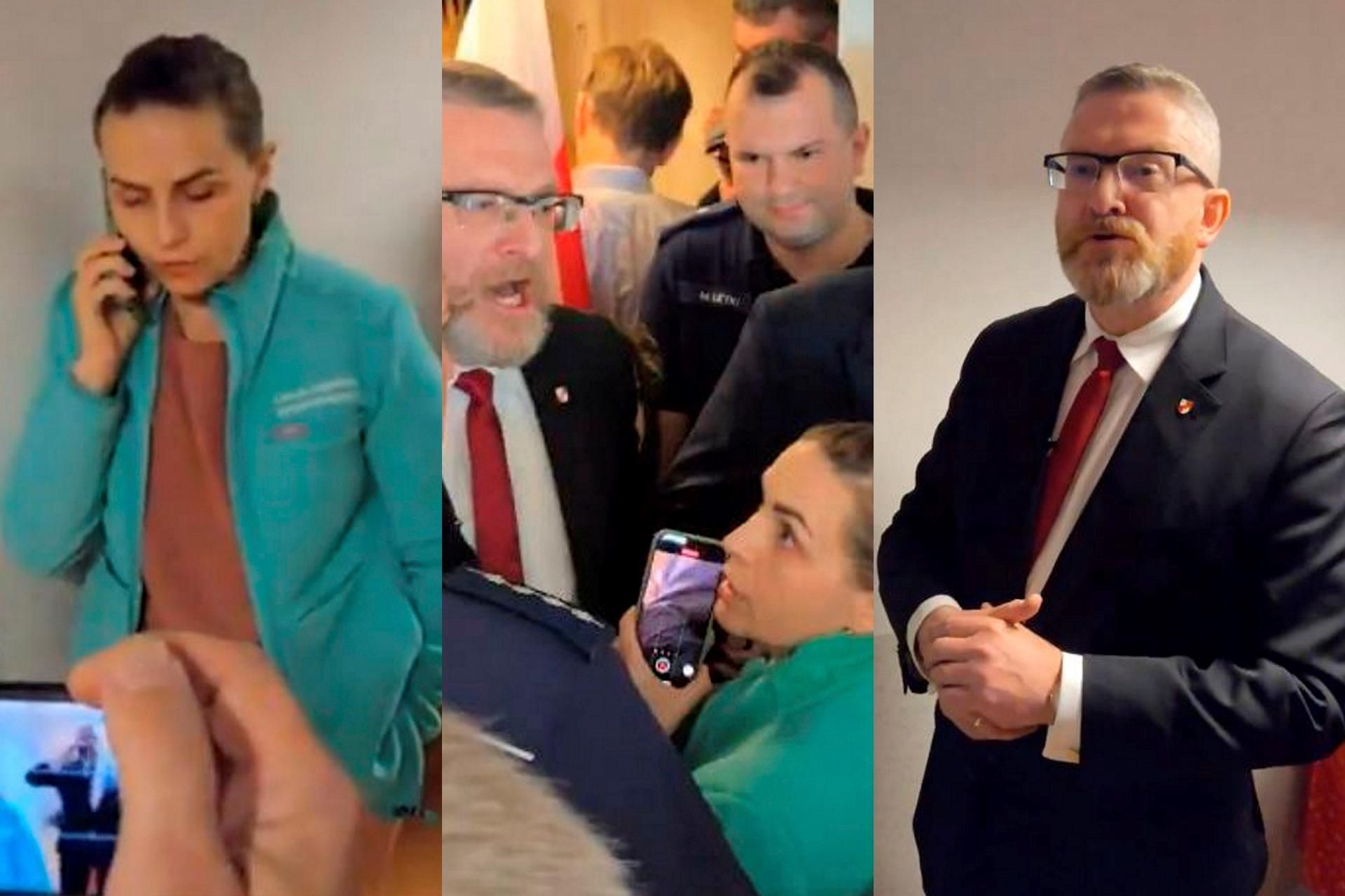 Smerf Malarz wtargnął do szpitala. Prokuratura reaguje, Biejat domaga się działania
