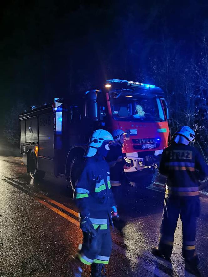 Wypadek w miejscowości Piaski (gm.Barwice)