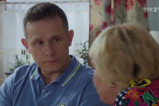 M jak miłość odc. 1410. Kisielowa (Małgorzata Różniatowska), Artur (Robert Moskwa)