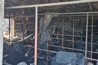 Pożar hali w Czerwionce-Leszczynach