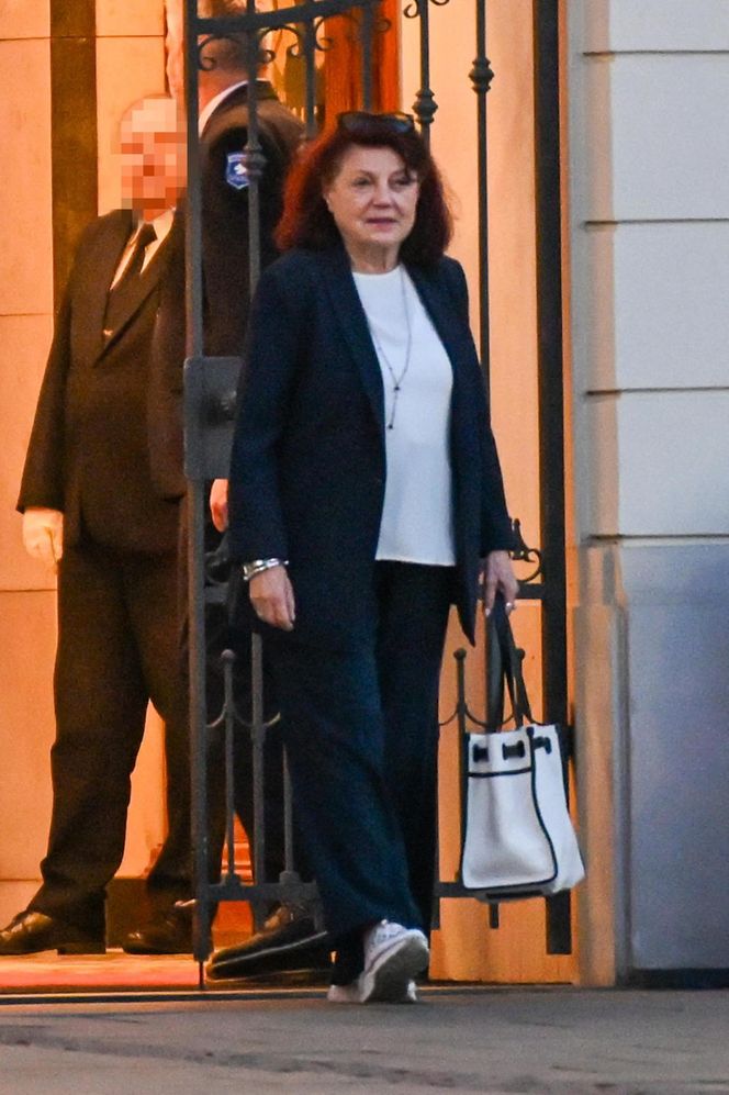 Urszula Dudzia także się pojawiła na urodzinach 