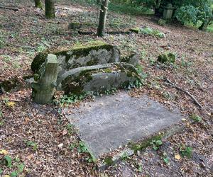 Tak wygląda opuszczony cmentarz w Łagowie, w woj. lubuskim