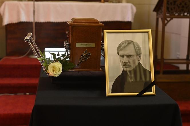 Katarzyna Cichopek na pogrzebie Andrzeja Precigsa