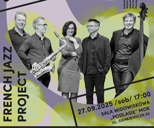 Koncert French Jazz Project z cyklu Swing Club na Mazowszu już 27 września w Siedlcach