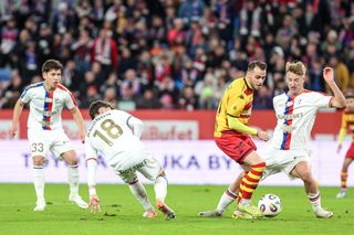 Górnik Zabrze - Jagiellonia Białystok, zdjęcia kibiców i zawodników z meczu 13. kolejki PKO BP Ekstraklasy