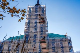 Remont gliwickiego ratusza się przeciąga, ale efekt końcowy będzie jeszcze piękniejszy