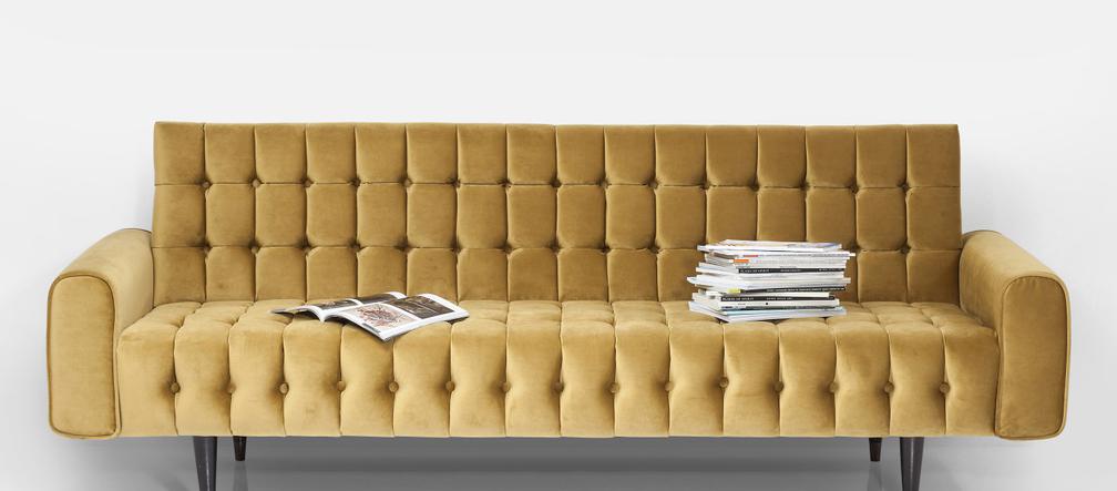 Miodowa królowa. Sofa Milchbar, sfmeble.pl