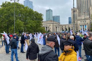 Protest SKP w Warszawie