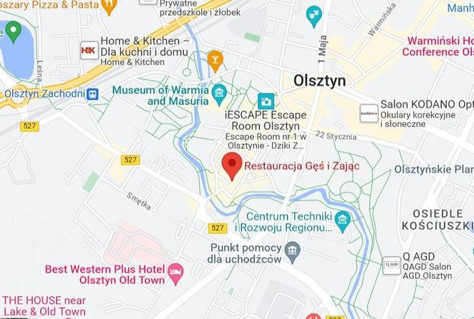 Restauracja Gęś i Zając