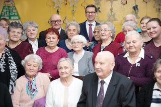Premier Morawiecki odwiedził seniorów w Ostrołęce