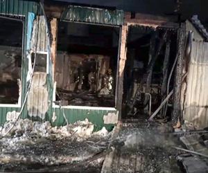 Pożar domu opieki w Kemerowie