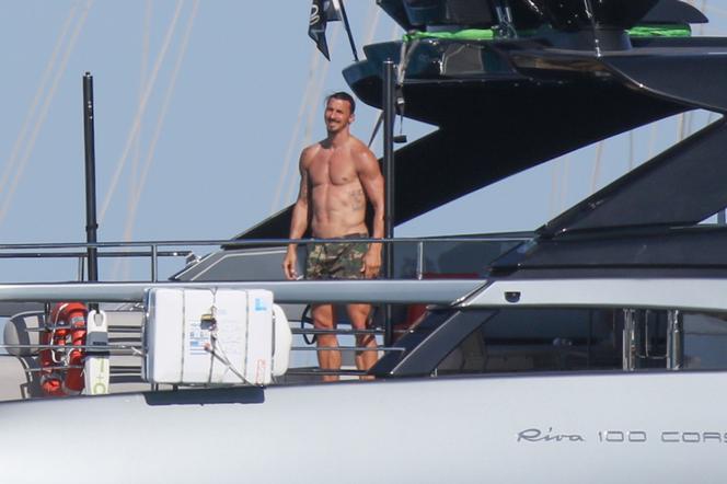 Zlatan Ibrahimović z rodziną na jachcie