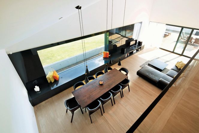 Nietypowe bryła i wnętrza śląskiego domu