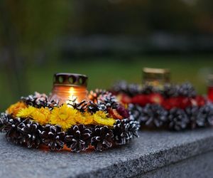 Ekologiczne stroiki na grób na Wszystkich Świętych
