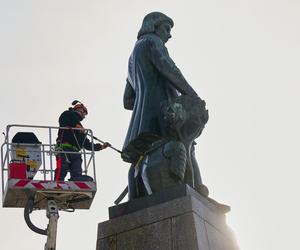 Pomnik Tadeusza Kościuszki na Placu Wolności w Łodzi będzie wyglądał jak nowy