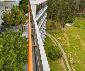 Sanatorium Paimio - główny taras