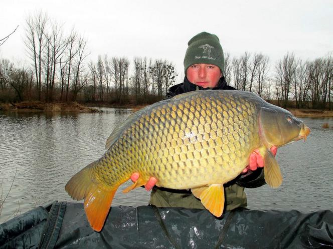 Złowił dwa giganty