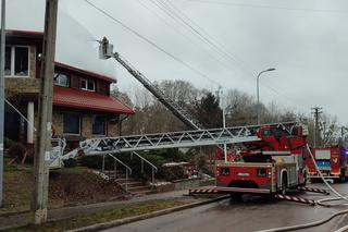 Białystok. Pożar hali sportowej przy ul. Jagiełły [3.12.2022]
