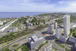 120-metrowy wieżowiec wyrośnie w Gdyni Redłowie. Rusza budowa SkyCity 