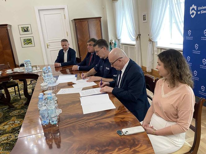 Policja zacieśnia współpracę z Uniwersytetem w Siedlcach