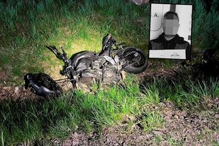 Kamil dostał mandat za prędkość, a potem roztrzaskał się na motocyklu