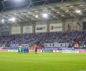 Kibice na meczu Ruch Chorzów - Stal Mielec