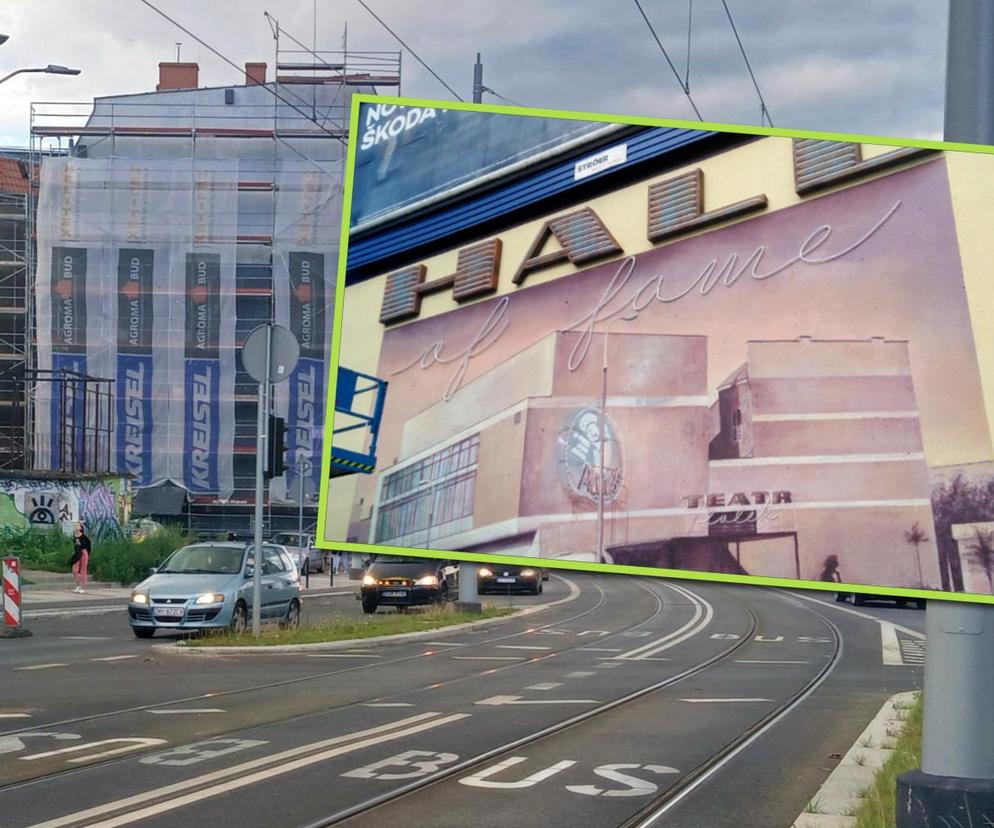 Mural z Pleciugą po 5 latach zniknął z kamienicy przy al. Wyzwolenia