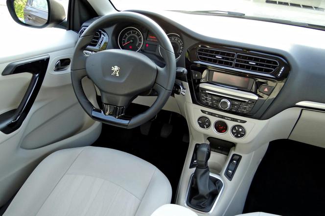 Peugeot 301 1.6 HDi - TEST, opinie, zdjęcia - DZIENNIK DZIEŃ 4: Wnętrze, bagażnik i wyposażenie