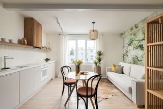 Studio w stylu japandi