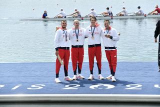 Wycieńczeni polscy wioślarze oszaleli ze szczęścia na podium igrzysk! Polacy odebrali brązowe medale