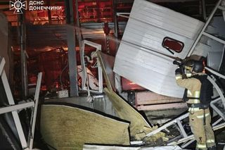 Zmasowane ataki na Ukrainę