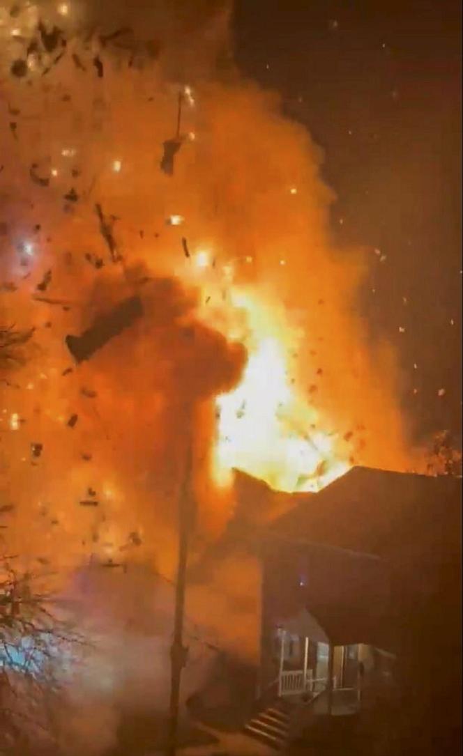 Dom eksplodował podczas interwencji policji  