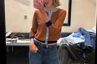 M jak miłość. Natalka (Dominika Suchecka) na planie