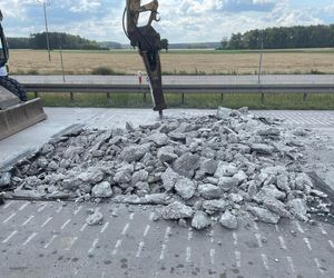 Remont betonowej S8 Polichno - Studzianki