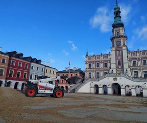 Budowa lodowiska w Zamościu