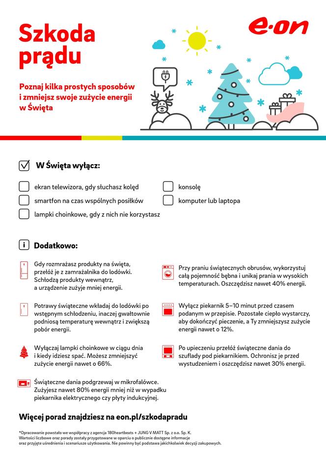 Oszczędzaj energię nie tylko od święta 