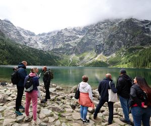Śnieg w Tatrach w sierpniu