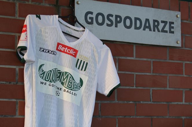 Specjalne koszulki Olimpii Grudziądz