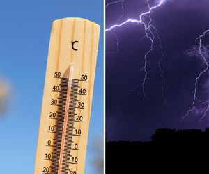Żar z nieba i burze z piorunami.  Alerty IMGW w znacznej części kraju