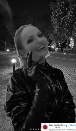 Kasia Stankiewicz złapana za piersi na balu! Obślizgłe dłonie nie mogły puścić