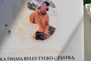 Grób zamordowanego przez kochanke Erwina P.