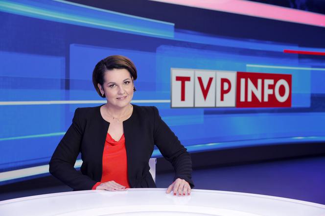 Edyta Lewandowska z Wiadomości TVP