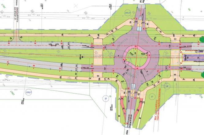 Plan przebudowy DK22