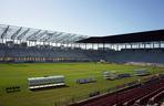 Zachodnia trybuna stadionu w Szczecinie już zadaszona